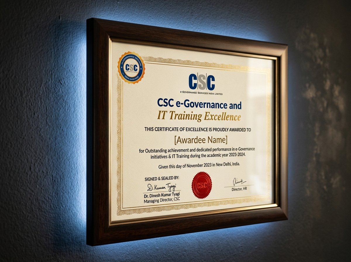 CSC Certificate